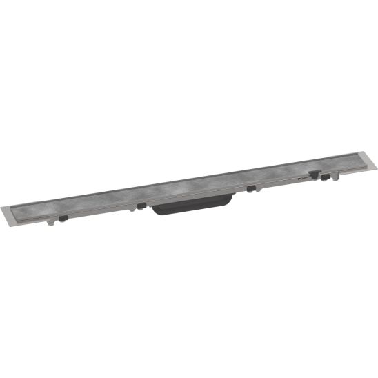 Set montageset Hansgrohe uBox Universal 56017180, buitenste afvoerelement Hansgrohe RainDrain Rock 56030000