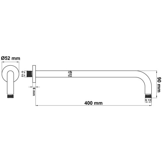 Set bad- en douchekraan Hagser Della HGR11000034, regendouche Hagser Mila HGR27000037, HGR29000037, HGR26000037, HGR23000037, HGR31000037