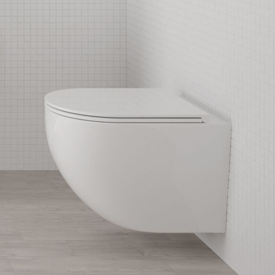 Set toiletpot Oltens Hamnes 42519000, toiletbril Oltens Hamnes 45113000