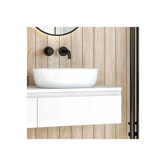 Set kast Oltens Vernal 60012000, badkamerblad op kast Oltens Vernal 63007000