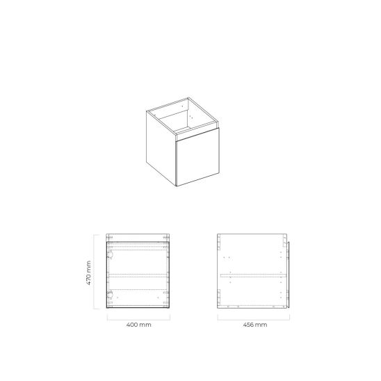 Set kast Oltens Vernal 60000400, kast Oltens Vernal 60009400, 60018400, 63008000