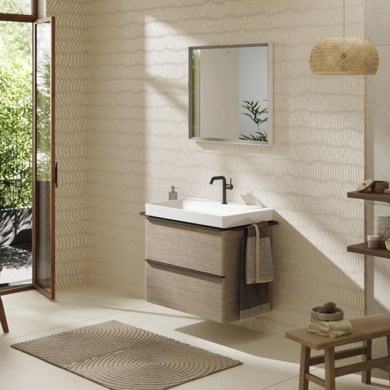 Set kast Hansgrohe Xelu Q 54029670, wastafel Hansgrohe Xelu Q 61032450