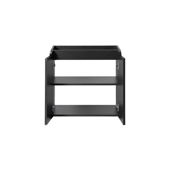 Set kast Comad Nova Black NOVA BLACK D2 82-60-2D, wastafel Comad Sky 3 SKY 3 60CM DP (E-8099-3-60)