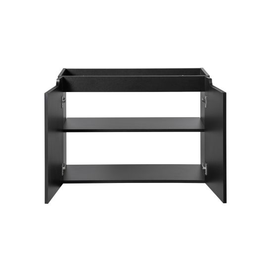 Set kast Comad Nova Black NOVA BLACK D2 82-80-2D, wastafel Comad Beyond BEYOND 5 WHITE ( E-6564 ), NOVA BLACK B 89-80