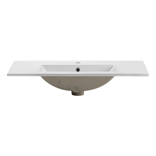 Set kast Comad Nova Oak NOVA OAK A 82-80-2D, wastafel Comad Dance White CFP-8009DANCE80DP