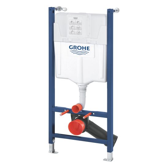 Set inbouwframe Grohe Solido 38971000, toiletpot met softclose toiletbril Hagser Beno HGR10000042