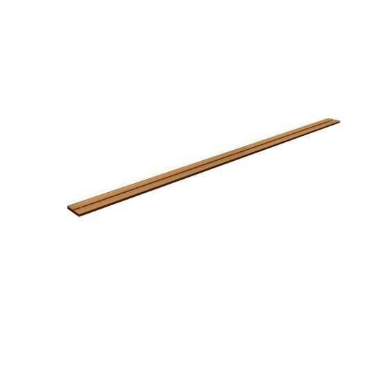 Set afdekking lineaire afvoer Oltens Langan Slim 30018610, lineair afvoerrooster Oltens Langan Slim 30014300
