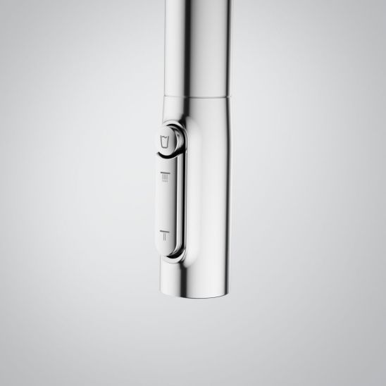 Set keukenkraan Franke Maris Slim Clear Water J Pull-Out 120.0730.870, filter onder spoelbak Franke Pro M Connect 150.0752.886