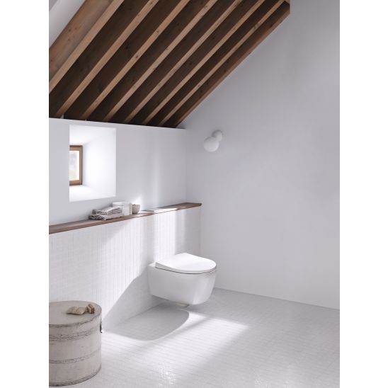Set set toiletpot met toiletbril Geberit iCon 503.048.00.1, inbouwframe Geberit Duofix 111.003.00.2, 111.815.00.1, 156.050.00.1
