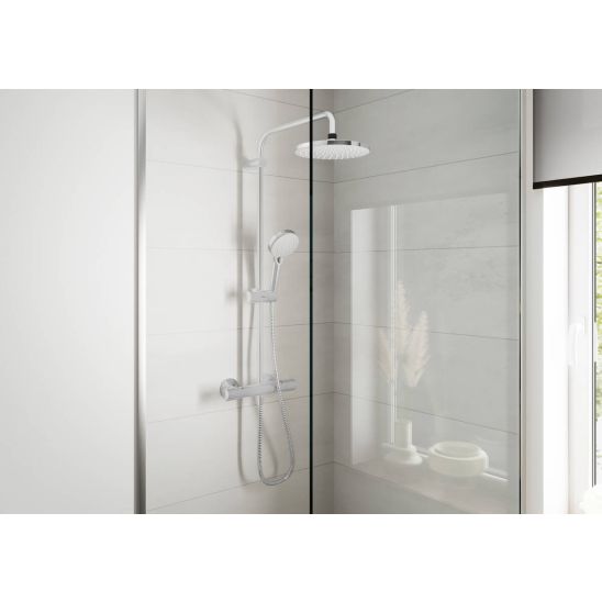 Set doucheset Hansgrohe Vernis Blend 26089000, wastafelkraan Hansgrohe Vernis Blend 71580000