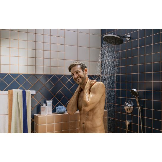 Set bad- en douchekraan Hansgrohe Ecostat 15708000, regendouche Hansgrohe Activera S 28056000, 26888000, 27413000, 01800180, 28276000, 28033000