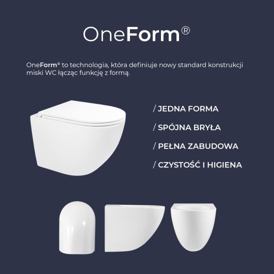 Set toiletpot Oltens Hamnes 42553000, toiletbril Oltens Hamnes 45113000