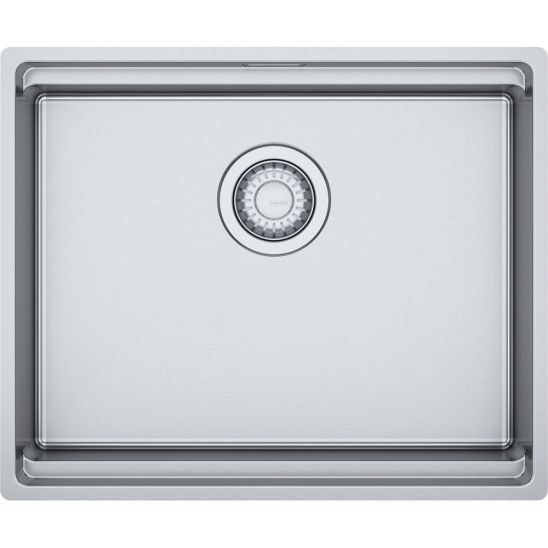 Set stalen spoelbak Franke Box 127.0749.858, keukenkraan Franke Smart Glenda 115.0747.475