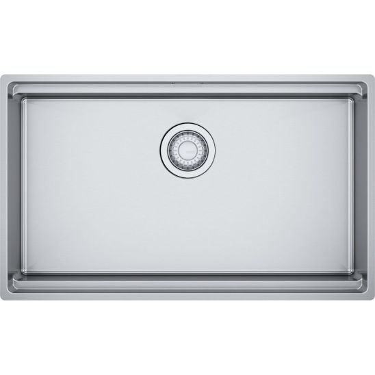 Set stalen spoelbak Franke Box 127.0749.859, keukenkraan Franke Smart Glenda 115.0747.475