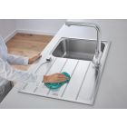 Set keukenkraan Grohe Minta 32168000, tectoniet spoelbak Franke Orion 114.0286.447