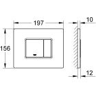 Set toiletpot met softclose toiletbril Grohe Euro Ceramic 102510SH00, inbouwframe Grohe Solido 38971000, 38732SH0