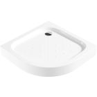 Set douchecabine Deante Funkia KYP_451K, halfronde douchebak Deante Standard New KTA_053B