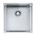 Set stalen spoelbak Franke Box 127.0453.654, keukenkraan Franke Lina 115.0712.435