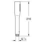 Set bad- en douchekraan Grohe Essence 33624DA1, douchekop Grohe Euphoria 27400DA0, 27074DA0, 28362DA1