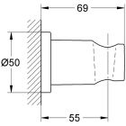 Set bad- en douchekraan Grohe Essence 33624DA1, douchekop Grohe Euphoria 27400DA0, 27074DA0, 28362DA1