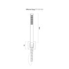 Set douchestang Oltens Alling 37300100, douchekop Oltens Sog 37103100, 37201100