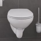 Set inbouwframe met spoelknop Grohe Solido 38811KF0, toiletpot Grohe Bau Ceramic 39427000, 39492000