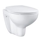 Set toiletpot met softclose toiletbril Grohe Bau Ceramic 39351000, inbouwframe Grohe Solido 38971000, 38966KV0