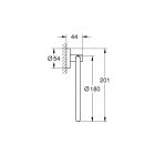 Set toiletborstel Grohe Essentials 40374GN1, toiletpapierhouder Grohe Essentials 40367GN1, 40369GN1, 40365GN1, 40394GN1, 40364GN1