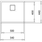 Set stalen spoelbak Teka Flexlinea 115000012, keukenkraan Teka ARK 239381200