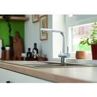Set filter onder spoelbak Blanco Soft 527453, keukenkraan Blanco Fontas-S II 525199