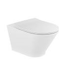 Set toiletpot met softclose toiletbril Roca Gap Round A34H0N8000, inbouwframe Roca Duplo One A890070020, A890189206, A890063000