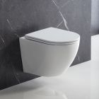 Set inbouwframe Tece Base 9400407, toiletpot met softclose toiletbril Omnires Ottawa OTTAWAMWBP, 9.240.401