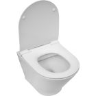 Set toiletpot met softclose toiletbril Roca Gap Round A34H0N3000, inbouwframe Roca Duplo One A890070020, A890189206, A890063000