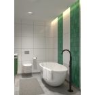 Set inbouwframe Oltens Triberg 50001000, toiletpot met softclose toiletbril Hagser Beno HGR14000042, 57102000, HGR20000045, 49301000