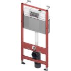 Set inbouwframe Tece Base 9400407, toiletpot met softclose toiletbril Omnires Ottawa OTTAWAMWBP, 9.240.401