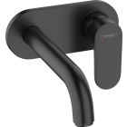 Set wastafelkraan Hansgrohe Vernis Blend 71576670, inbouwelement kraan Hansgrohe 13622180