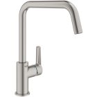 Set spoelbak van graniet Grohe K700 31651AP0, keukenkraan Grohe Start 30470DC0