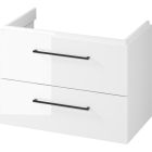 Set kast Cersanit Larga S932-073, badkamerblad Cersanit Larga S932-024