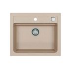 Set spoelbak van graniet Alveus Atrox 1131993, keukenkraan Alveus Siros 1129047