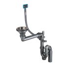 Set stalen spoelbak Oltens Stalvask 71101100, keukenkraan Oltens Myvat 35205800