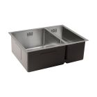 Set stalen spoelbak Oltens Stalvask 71200100, reinigingsmiddel voor stalen spoelbakken Oltens NanoClean 89600000