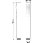 Set bad- en douchekraan Hagser Della HGR11000034, regendouche Hagser Mila HGR27000037, HGR29000037, HGR26000037, HGR23000037, HGR31000037