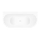 Set aan de muur gemonteerd bad Oltens Hulda 12020000, stopafdekking Oltens 09002800