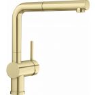 Set keukenkraan Blanco Linus-S 526684, spoelbak van graniet Blanco Subline 500-U 525995