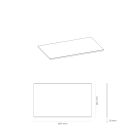 Set kast Oltens Vernal 60001300, badkamerblad op kast Oltens Vernal 63005000