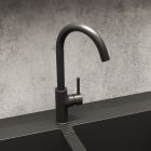 Set spoelbak van graniet Grohe K700 31654AP0, keukenkraan Oltens Skafta 35206300