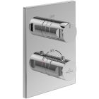Set bad- en douchekraan Villeroy & Boch Universal Taps & Fittings TVD00065300061, regendouche Villeroy & Boch Universal Showers TVC00000300061, TVD00065100000, TVS10900600061, TVC00045800061, TVC00045351061, TVC00045600061, TVC00003500061