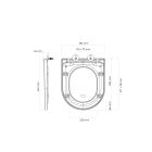 Set toiletpot Oltens Hamnes 42519000, toiletbril Oltens Hamnes 45113000