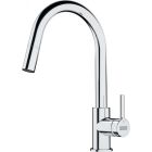 Set stalen spoelbak Franke Box 127.0453.656, keukenkraan Franke Lina 115.0693.229