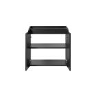 Set kast Comad Nova Black NOVA BLACK D2 82-60-2D, wastafel Comad Sky 3 SKY 3 60CM DP (E-8099-3-60)